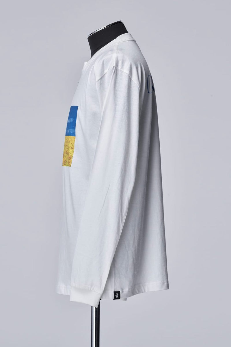 UKRAINE-CharityLongSleevesT-Shirt White