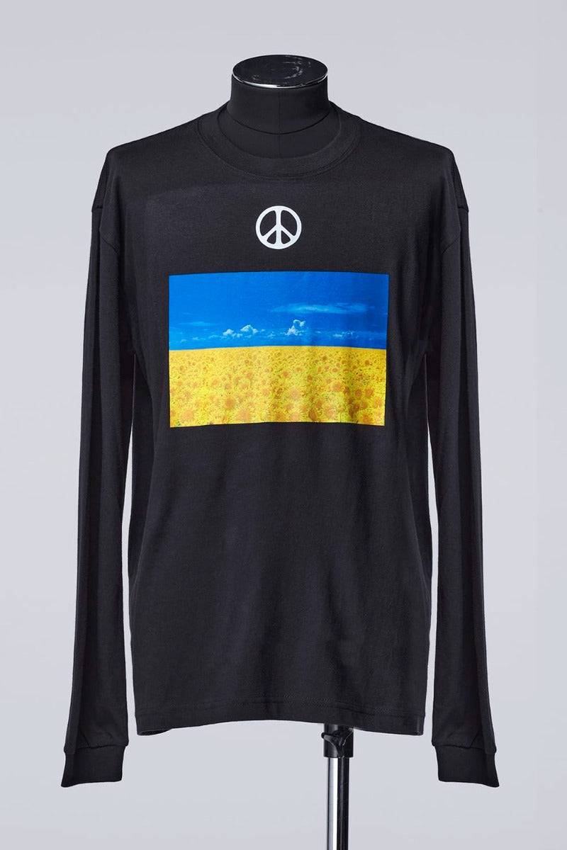 UKRAINE-CharityLongSleevesT-Shirt Black