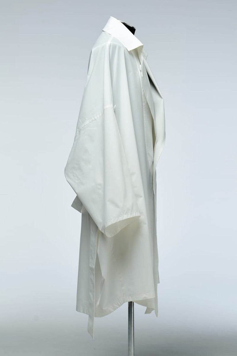 ハオリ トレンチコート ホワイト