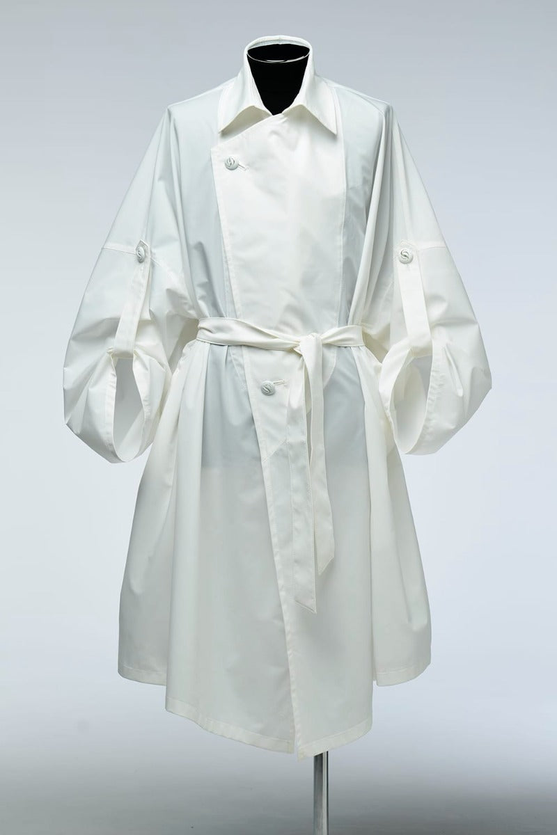 ハオリ トレンチコート ホワイト