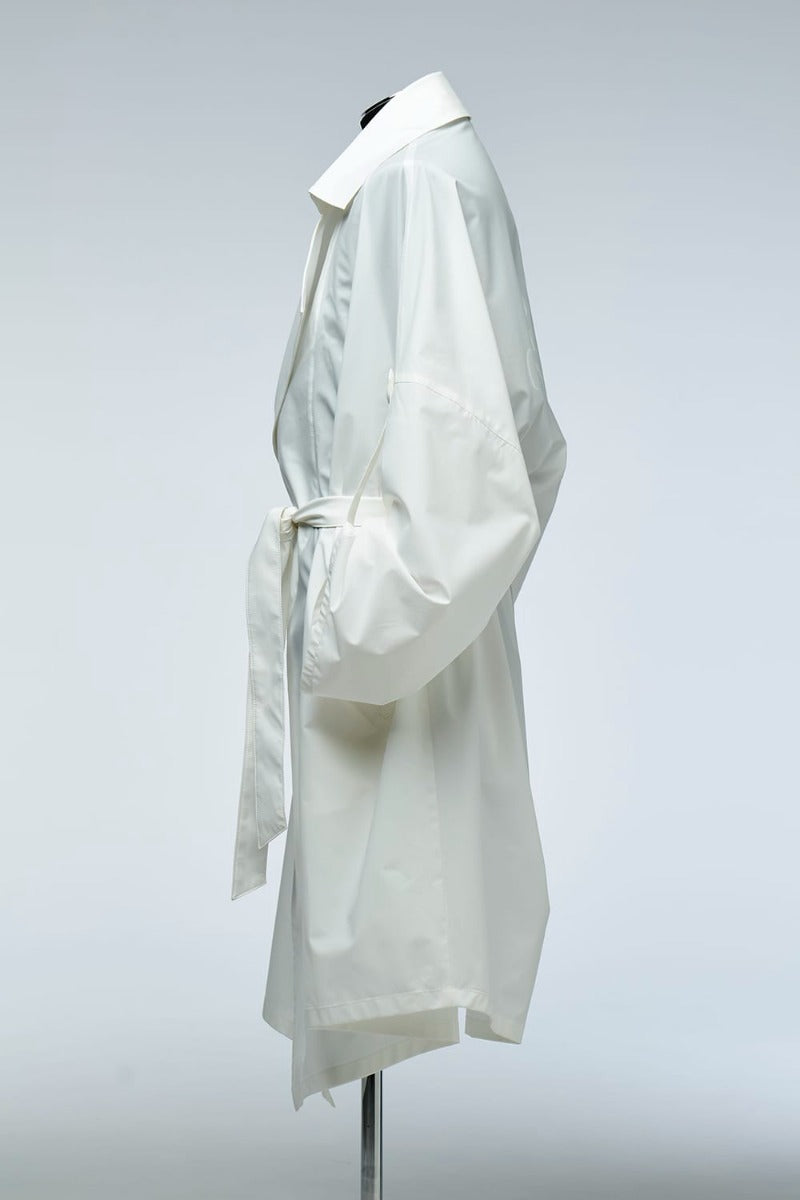 ハオリ トレンチコート ホワイト