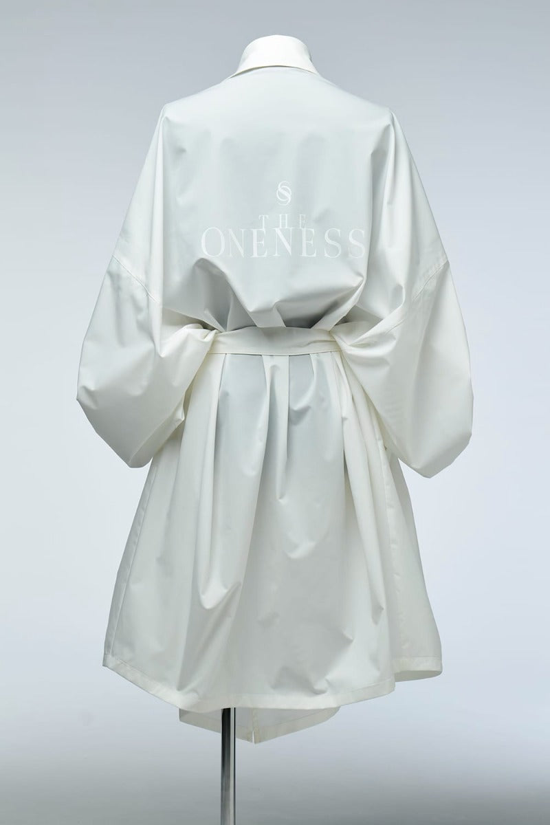 ハオリ トレンチコート ホワイト