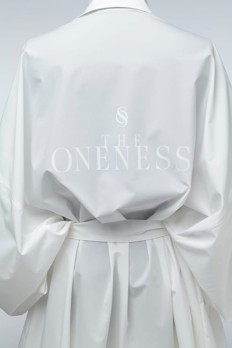 ハオリ トレンチコート ホワイト