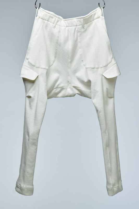 Easy Saruel Pants White