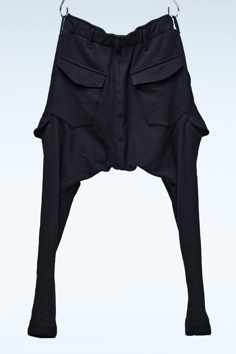 Easy Saruel Pants Black