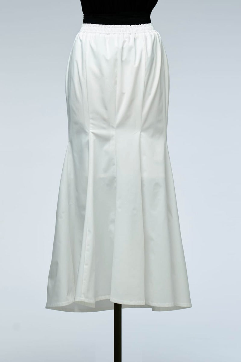EasyFlareMermaidSkirt White
