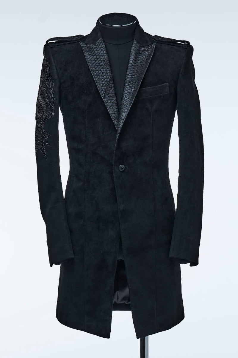 Fish Lapel Peacked Jacket SWR