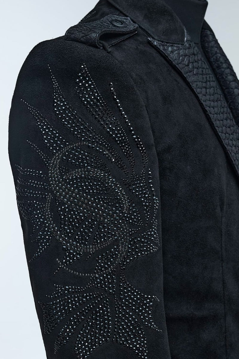 Fish Lapel Peacked Jacket SWR