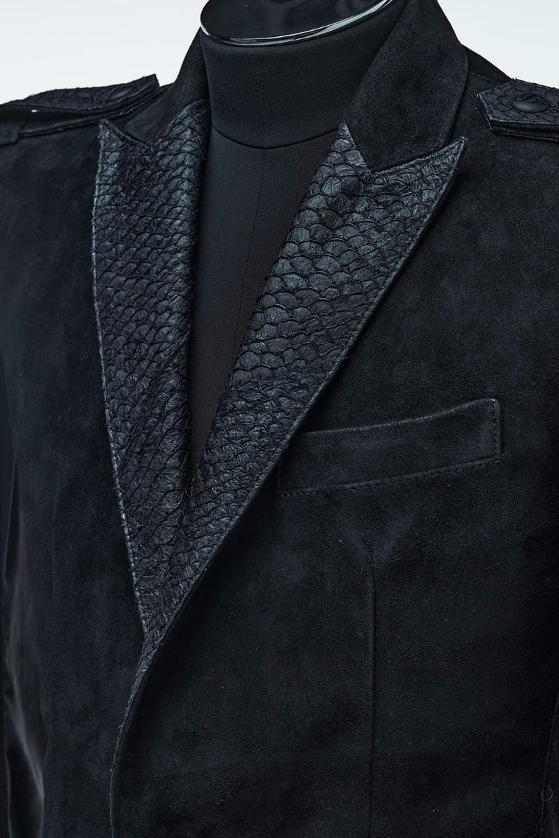 Fish Lapel Peacked Jacket SWR