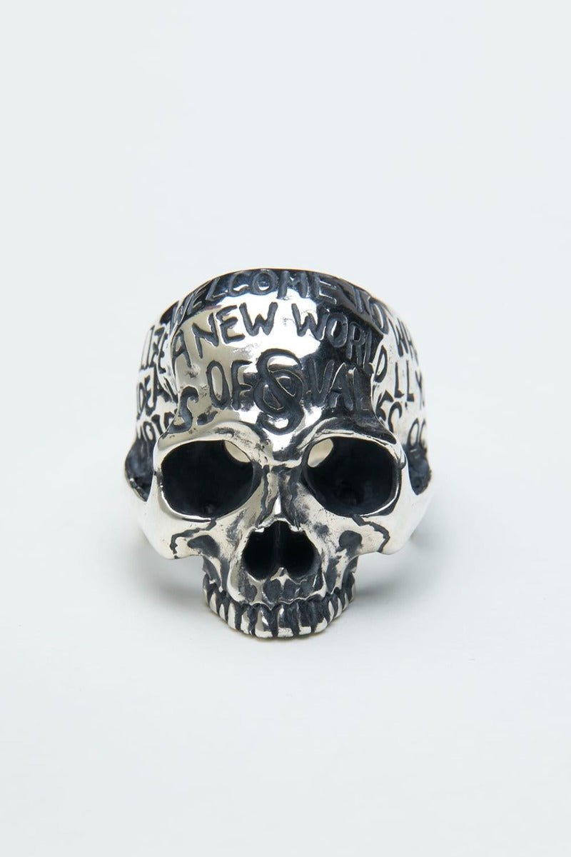 THEONENESS Philosophy Skull Ring