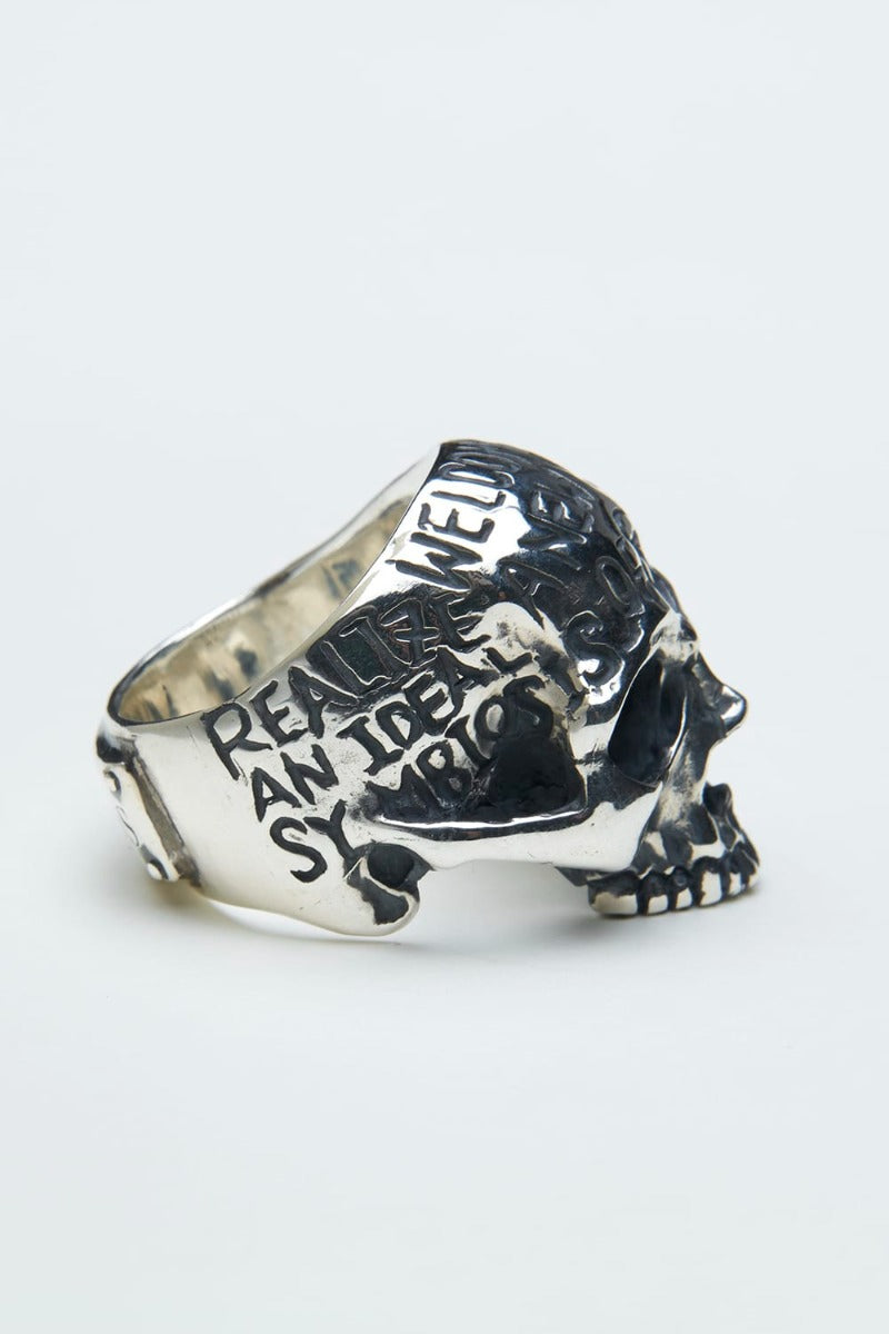 THEONENESS Philosophy Skull Ring