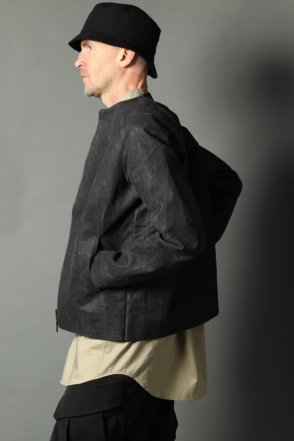Leather jacket Dyneema leather