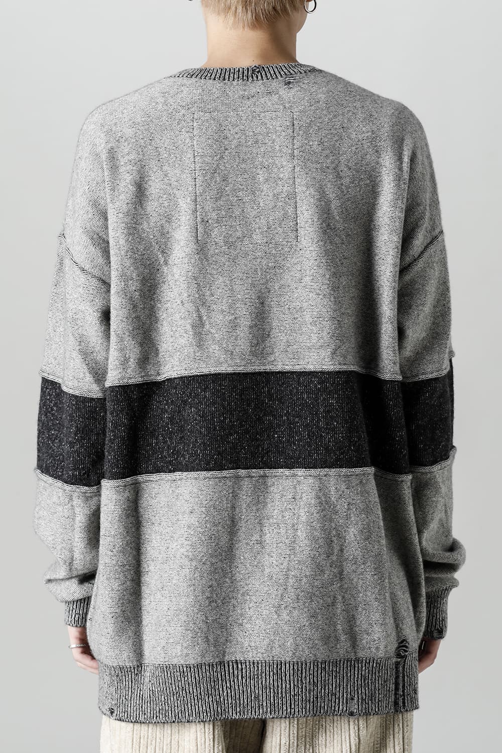 Crewneck Crushed Cashmere Sweater