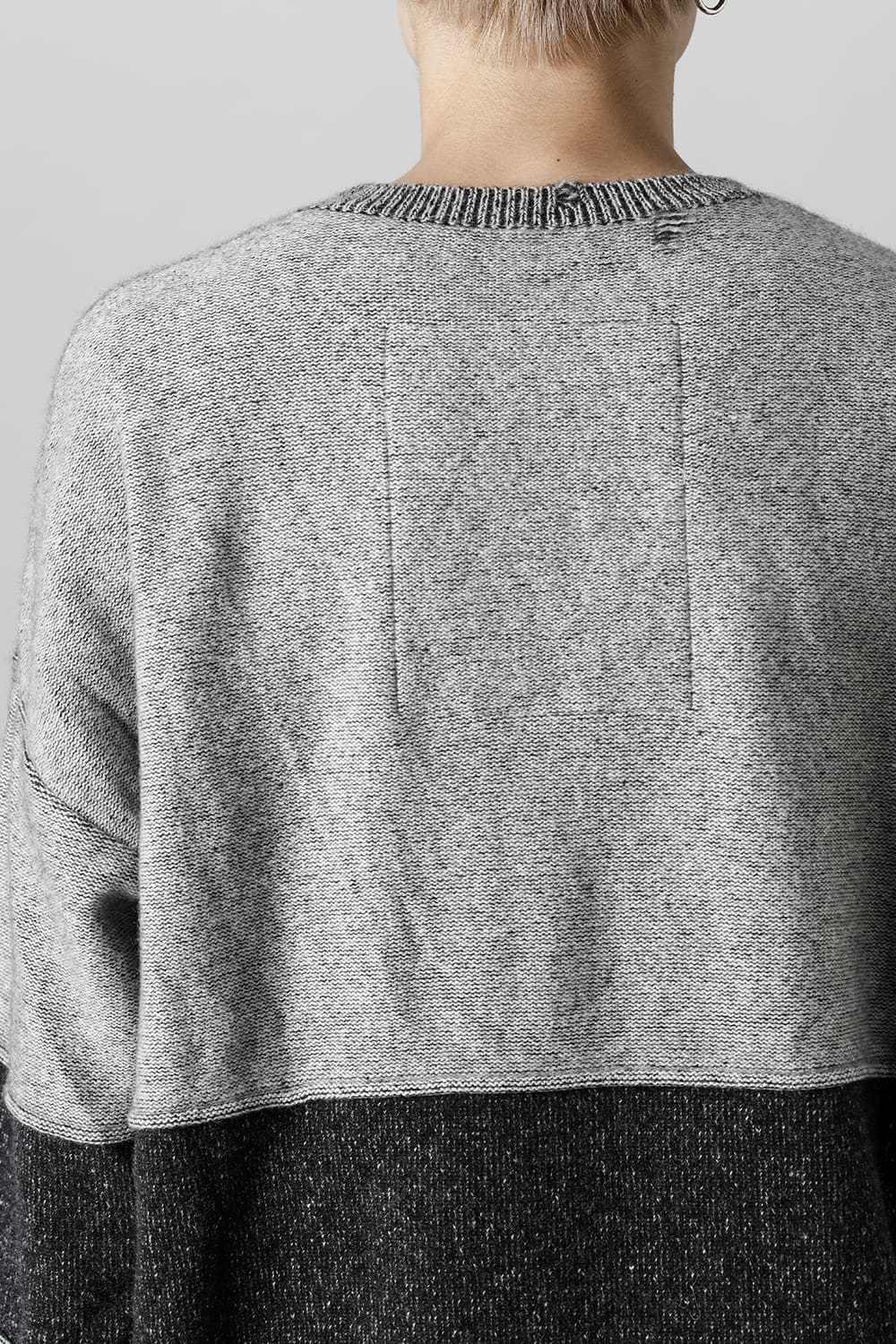 Crewneck Crushed Cashmere Sweater