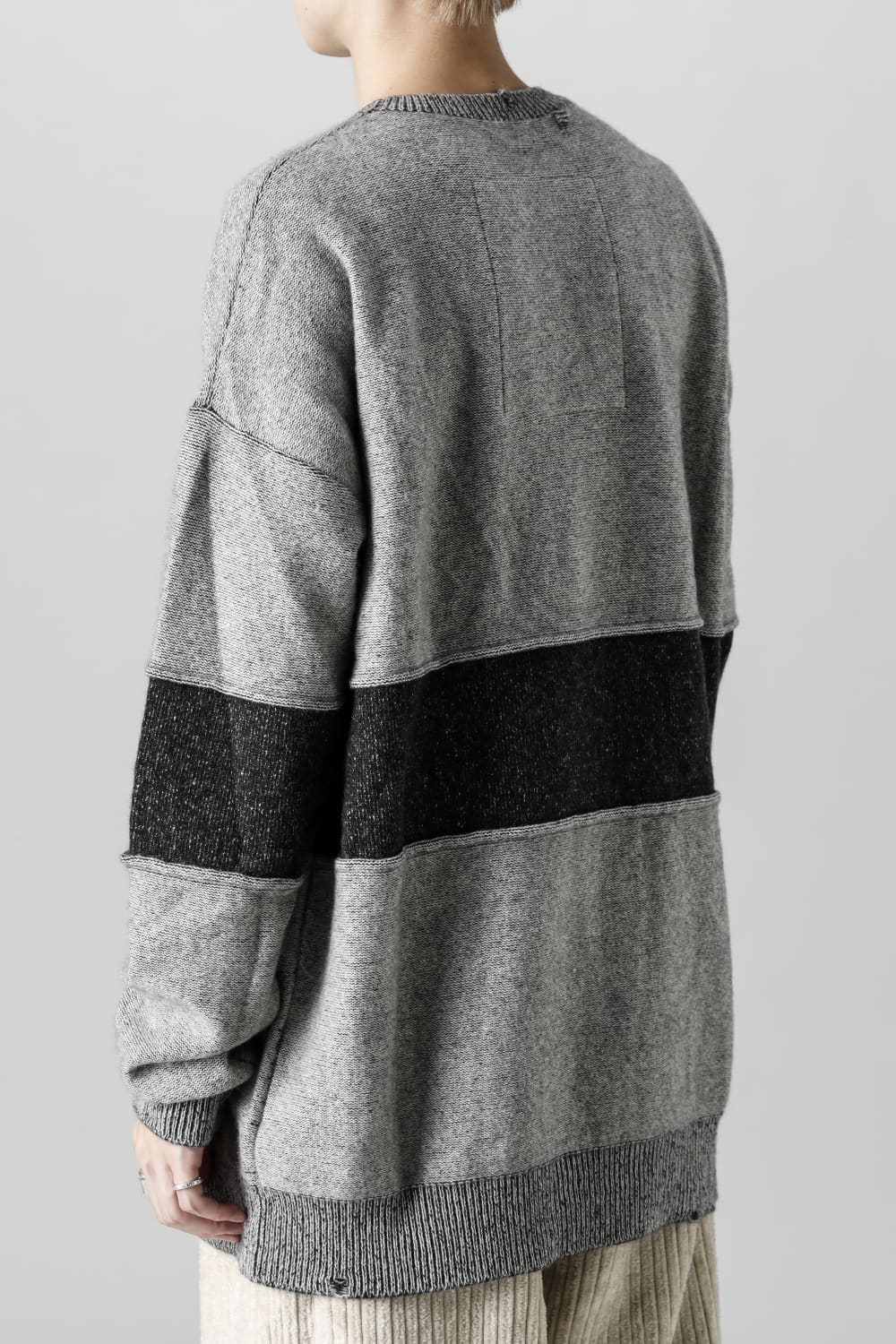 Crewneck Crushed Cashmere Sweater