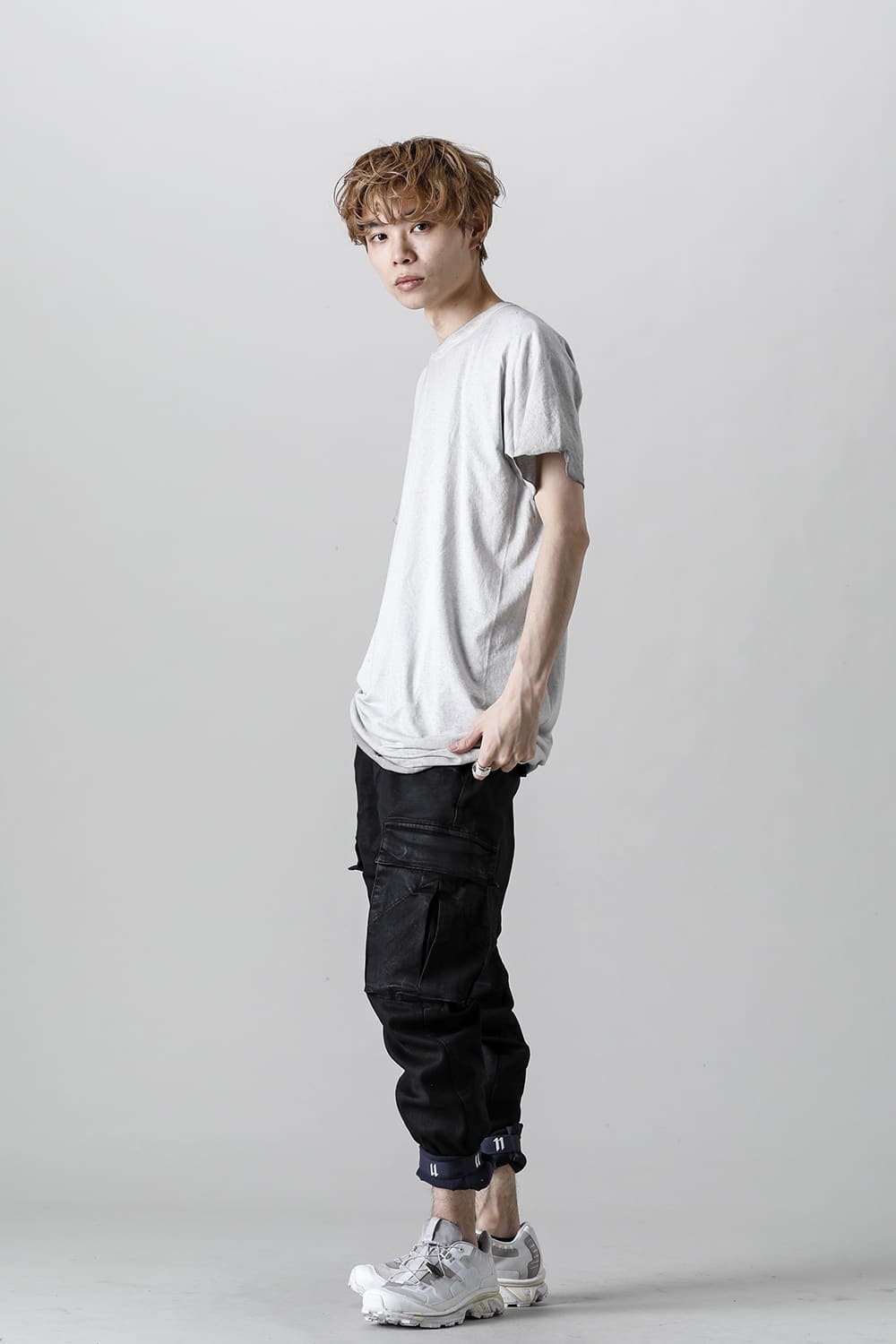 ONE PIECE TS RF SEAM TAPED F035 - Faded Light Gray