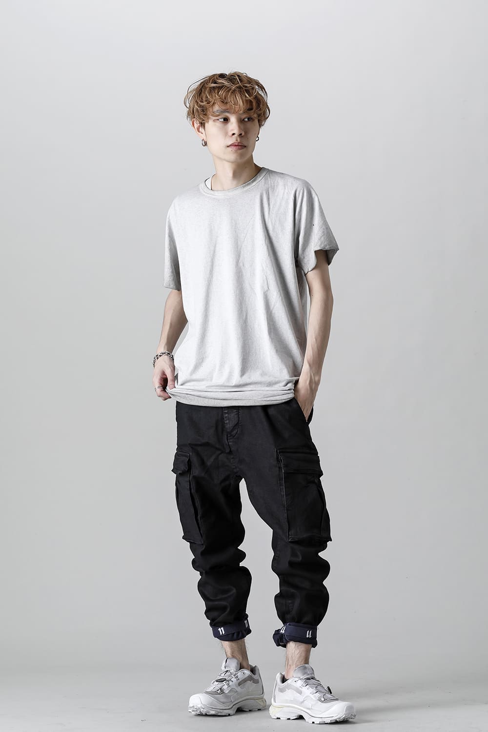 ONE PIECE TS RF SEAM TAPED F035 - Faded Light Gray