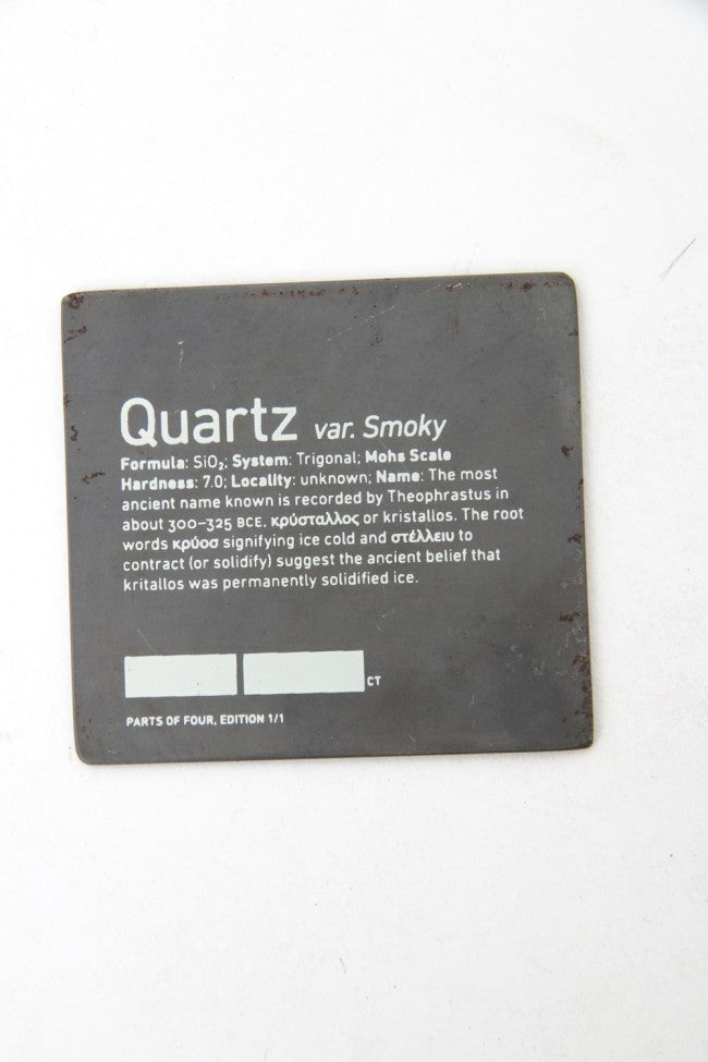 Parts of Four 16AW TALISMAN RARE (SMOKEY QUARTS)