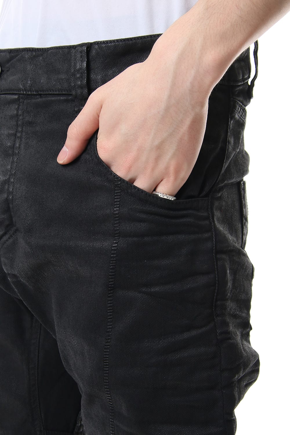 Coated pants