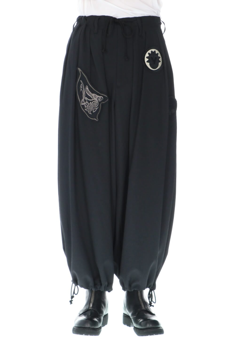 Patch Balloon Pants