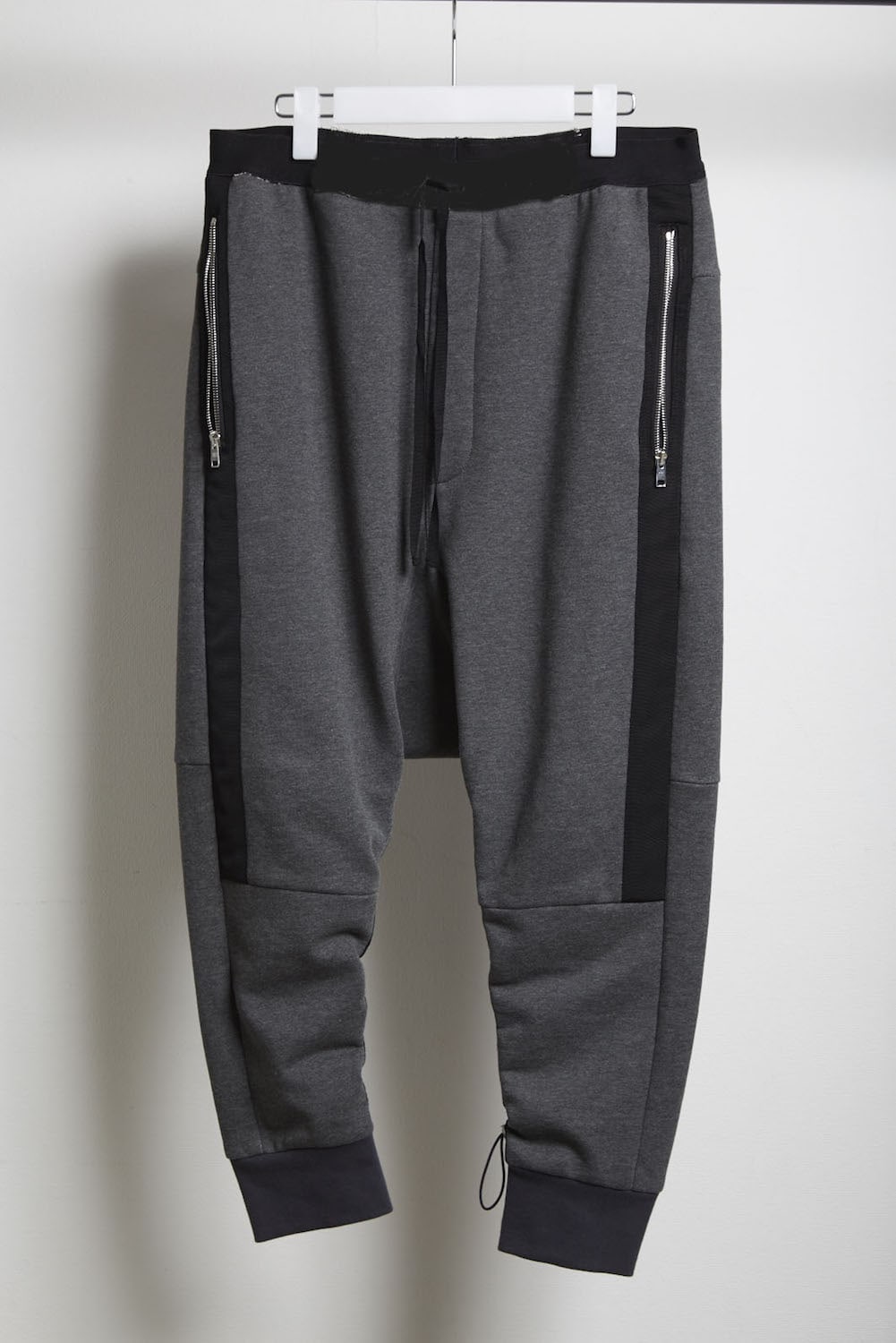 Middle fleece surrouel pants Charcoal