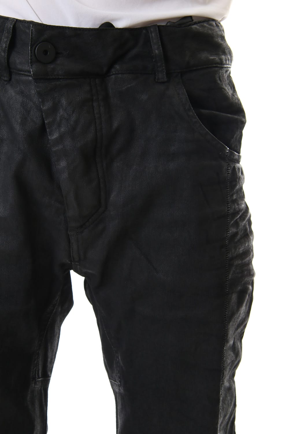 Waxed Coating 5 Pocket Pants