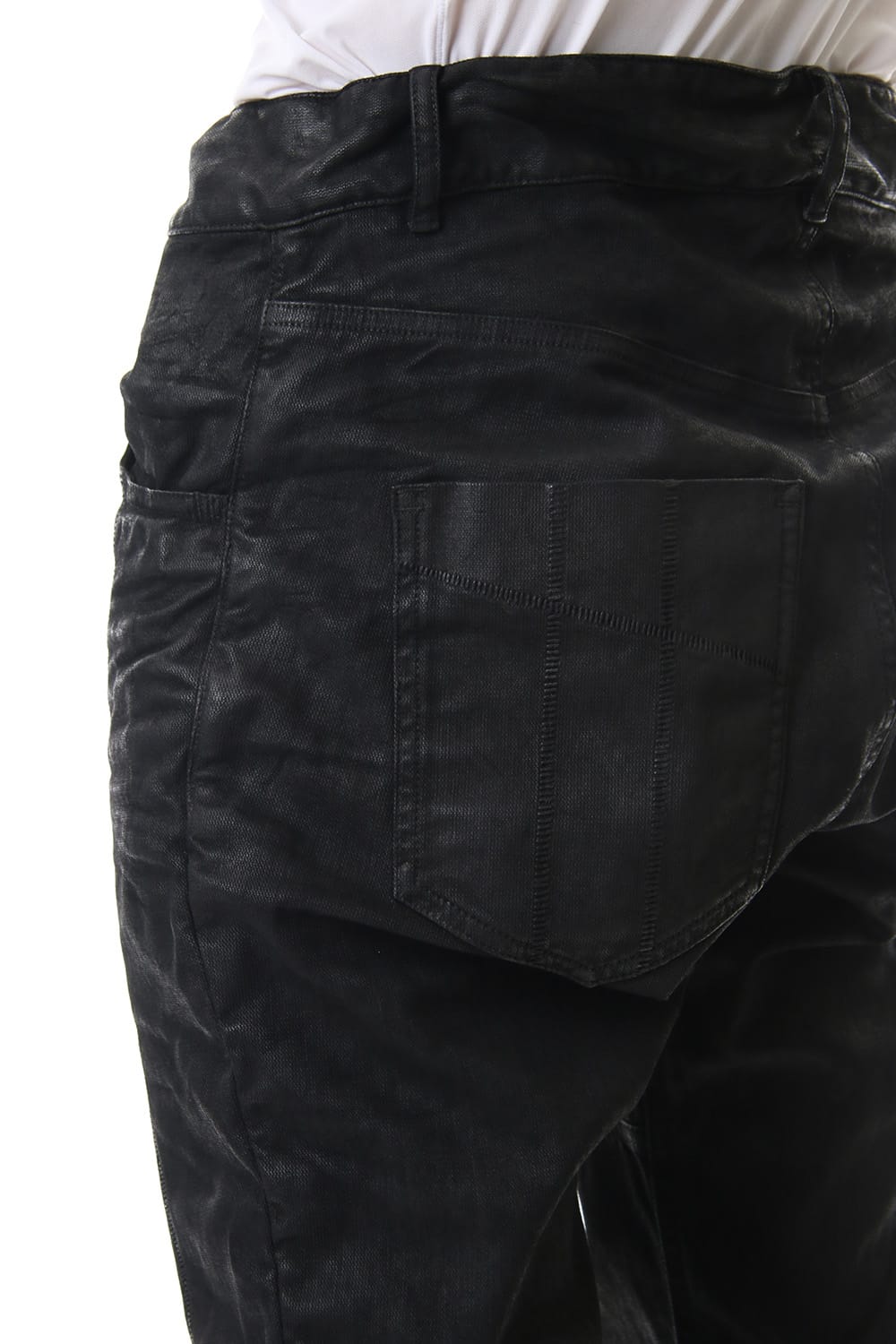 Waxed Coating 5 Pocket Pants