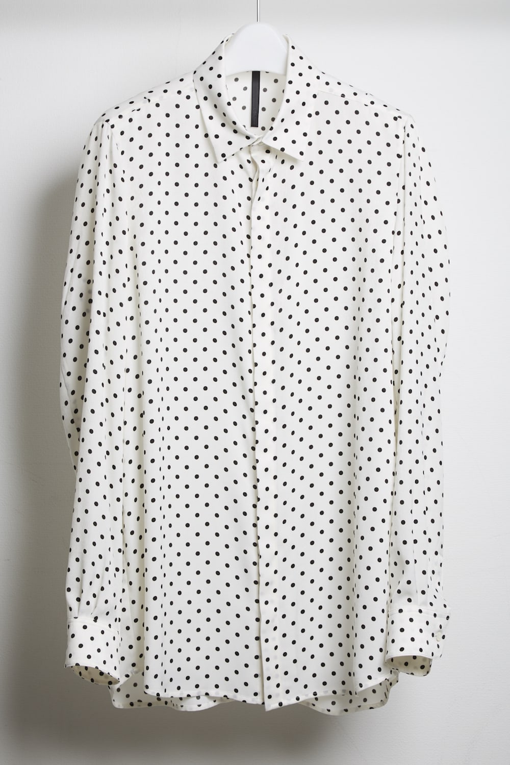 Dot print shirt Off White × Black