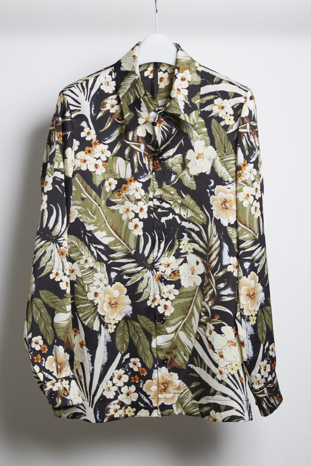 PE Dessin tropical print shirt Black