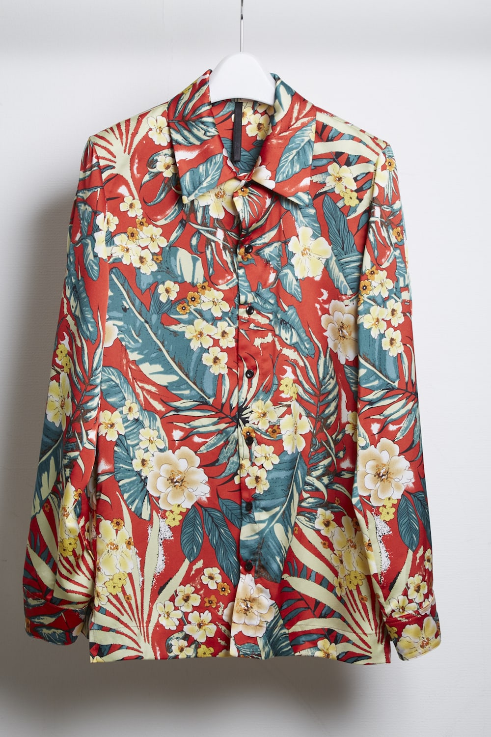 PE Dessin tropical print shirt Red