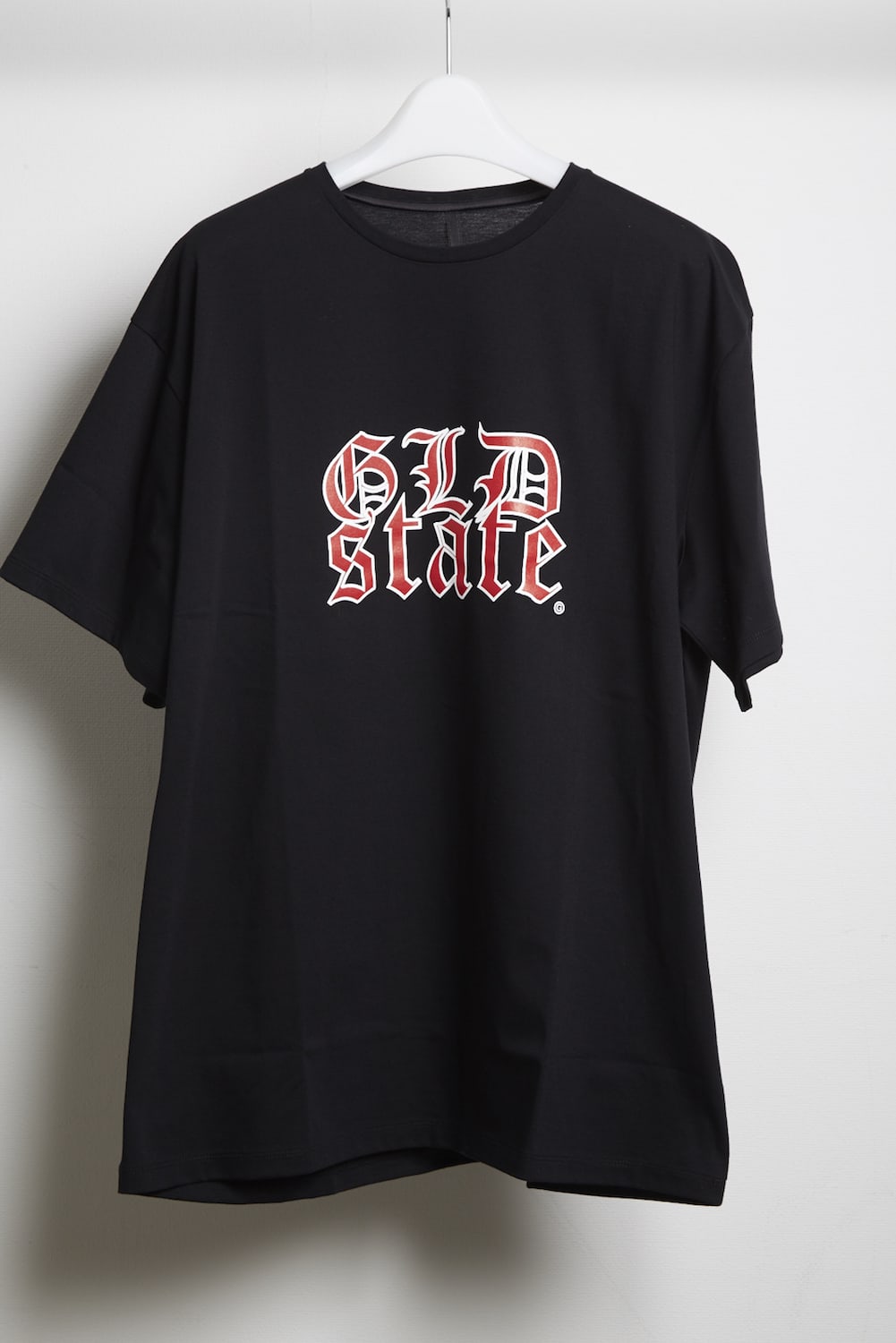 GLD state print T-shirt (big) Black
