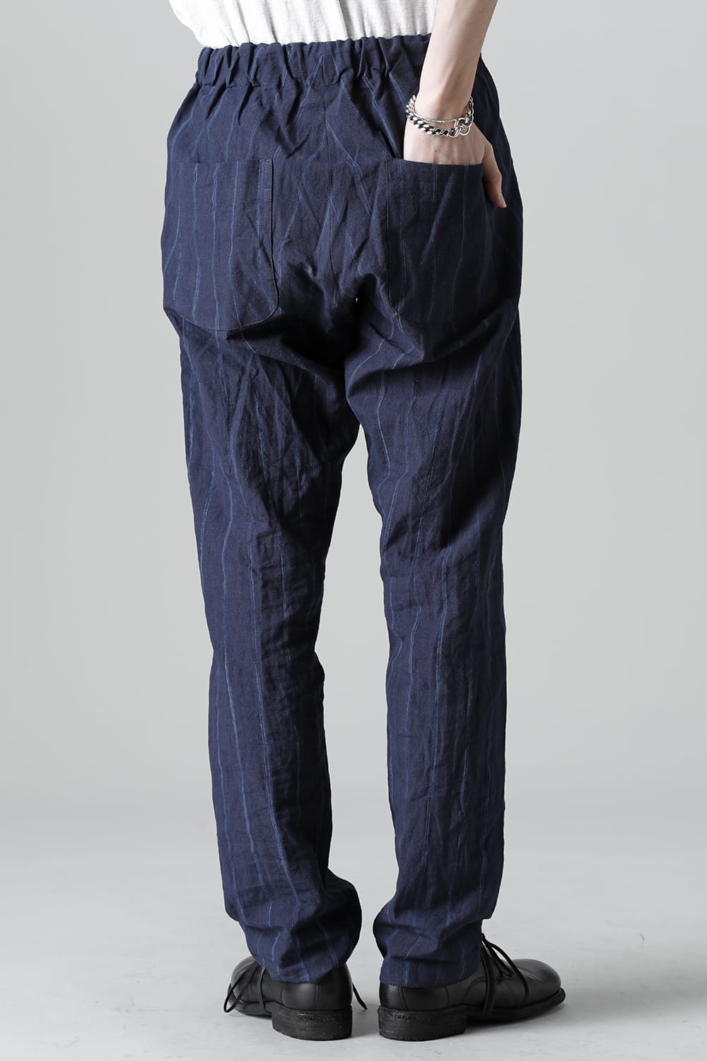 Jogging Pants Navy Stripe