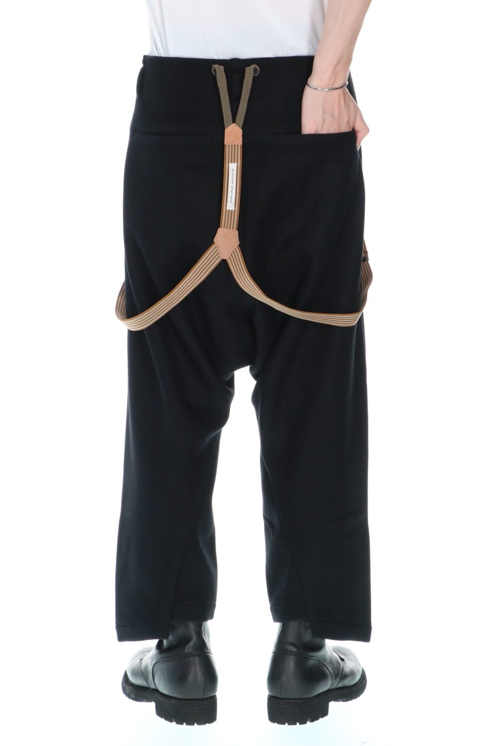 Wool Nylon Melton Pants