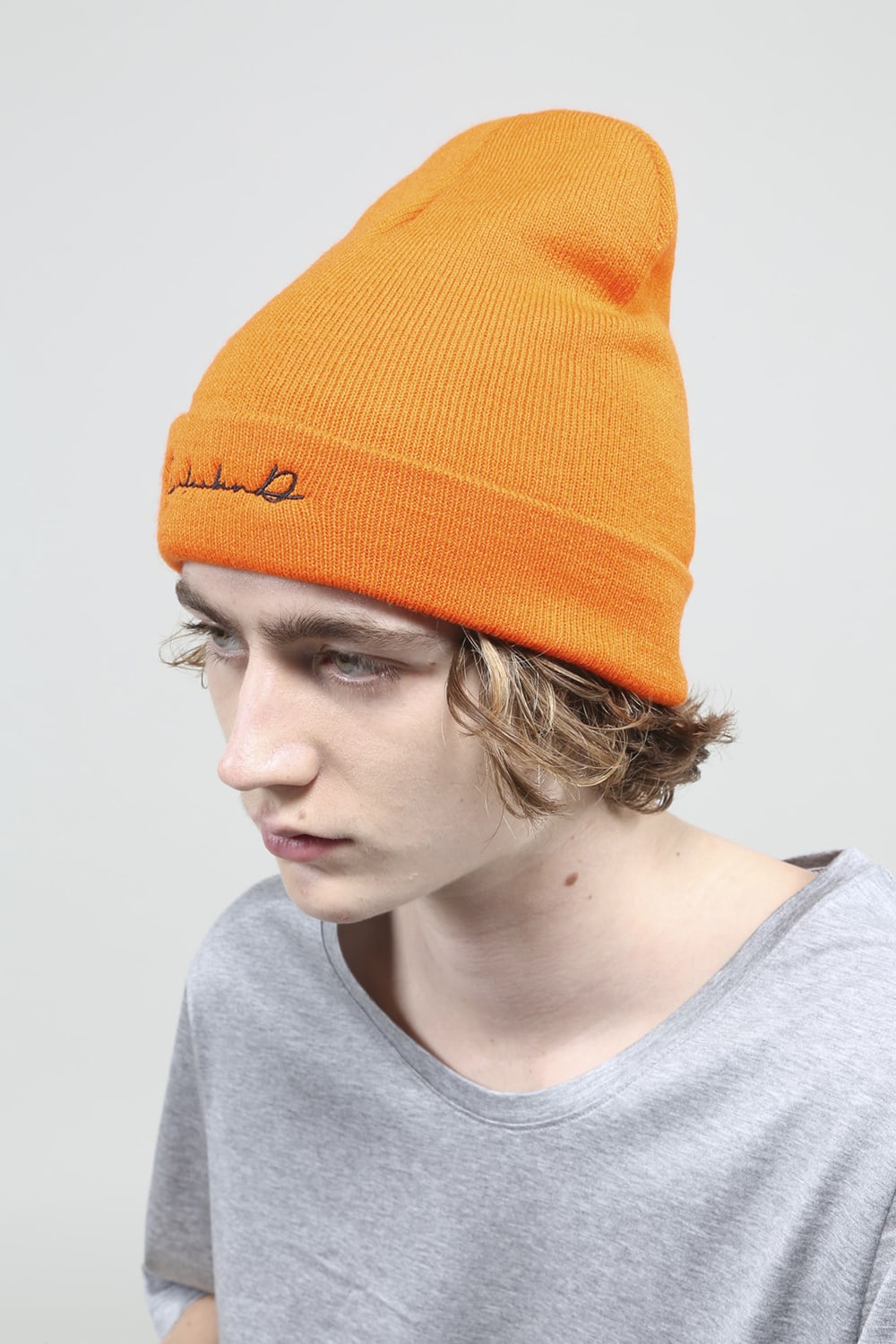 Knit Cap Orange
