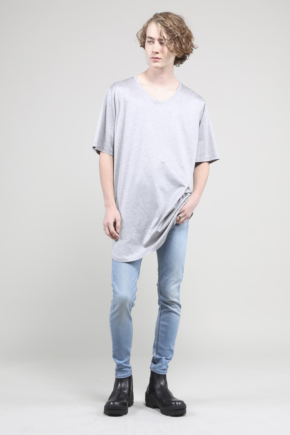 Short Sleeve T Shirt Heather Gray