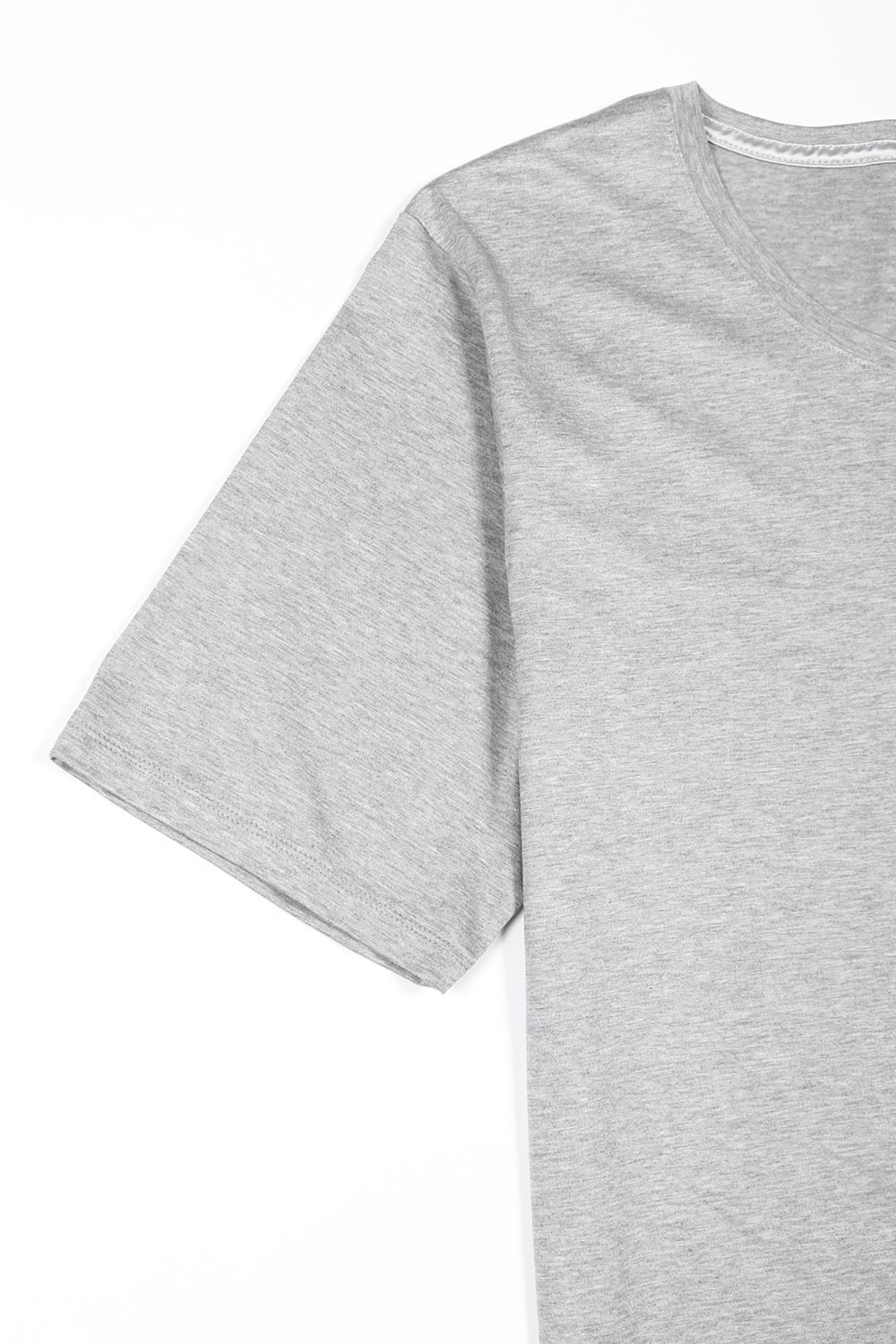 Short Sleeve T Shirt Heather Gray