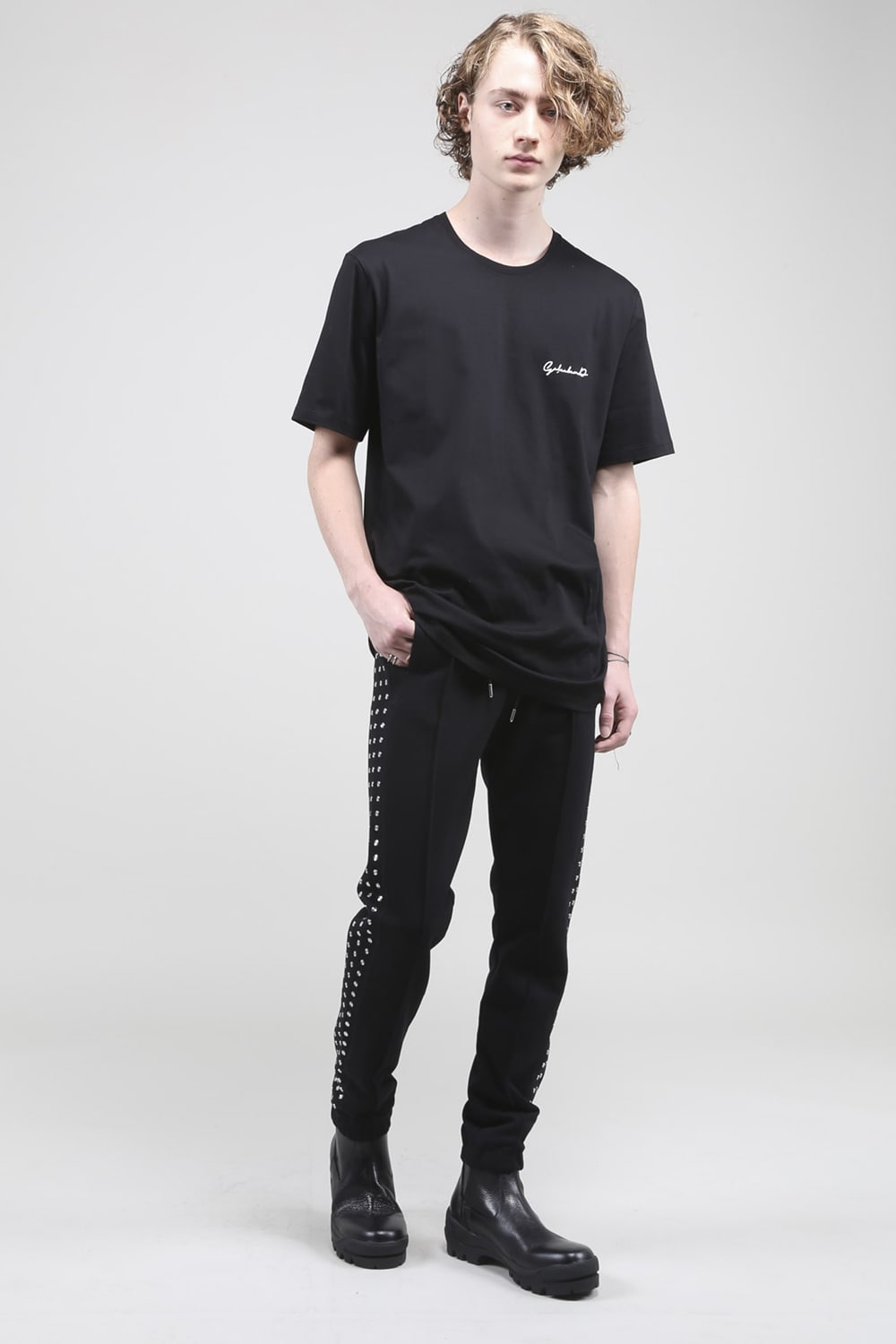 Studs Track Pants BLACK