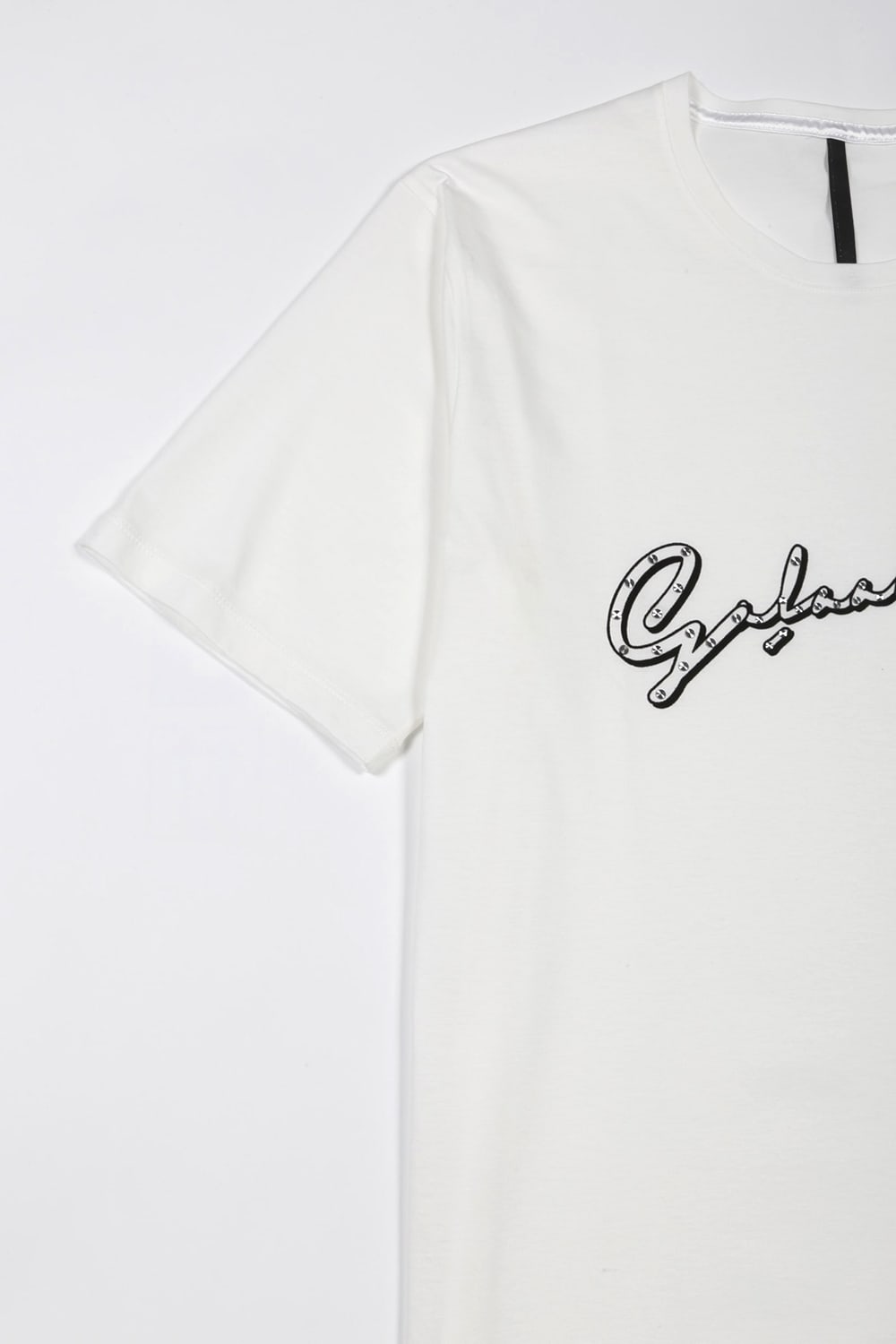 Short Sleeve Print T Shirt White