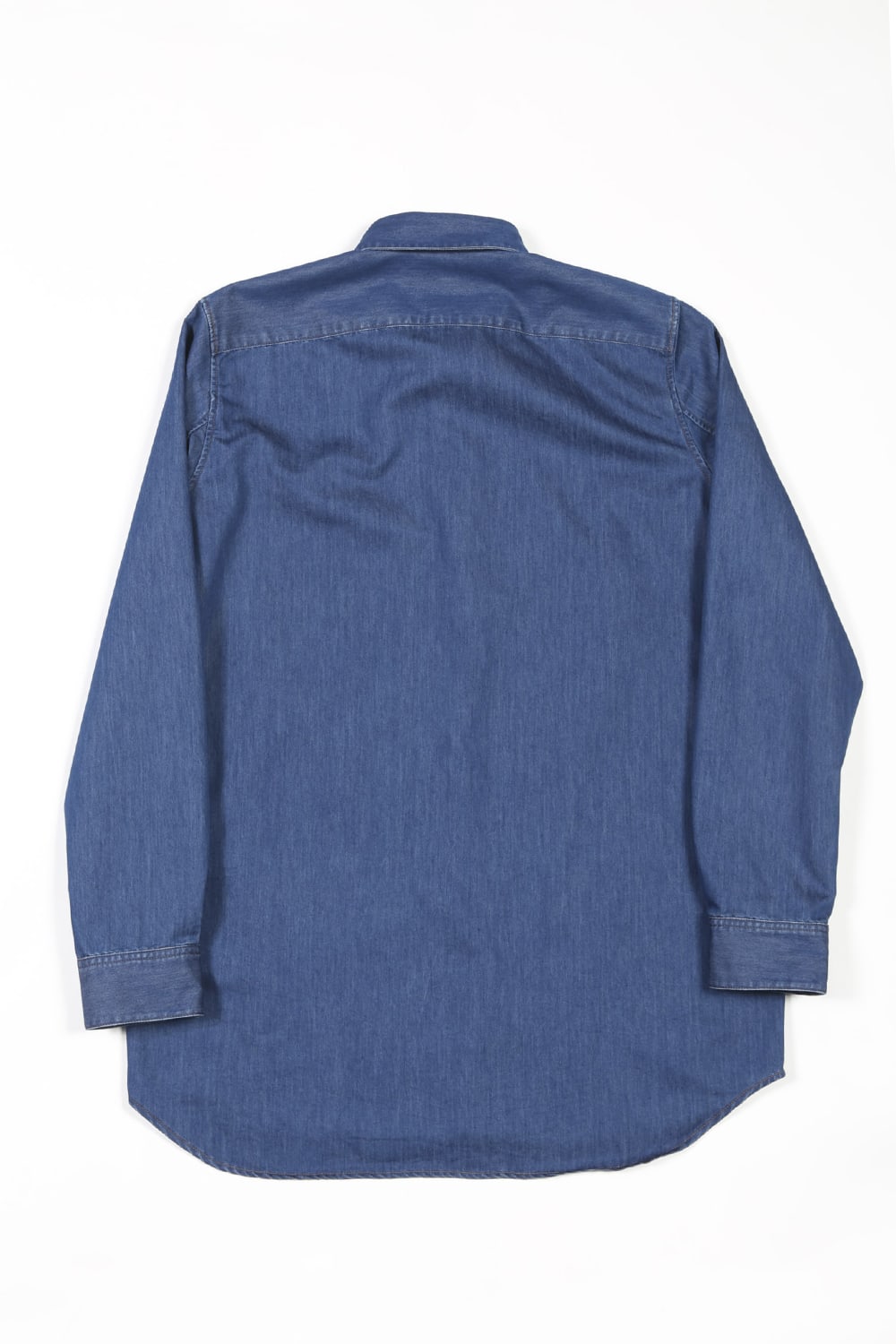 Washed Denim Shirt BLUE