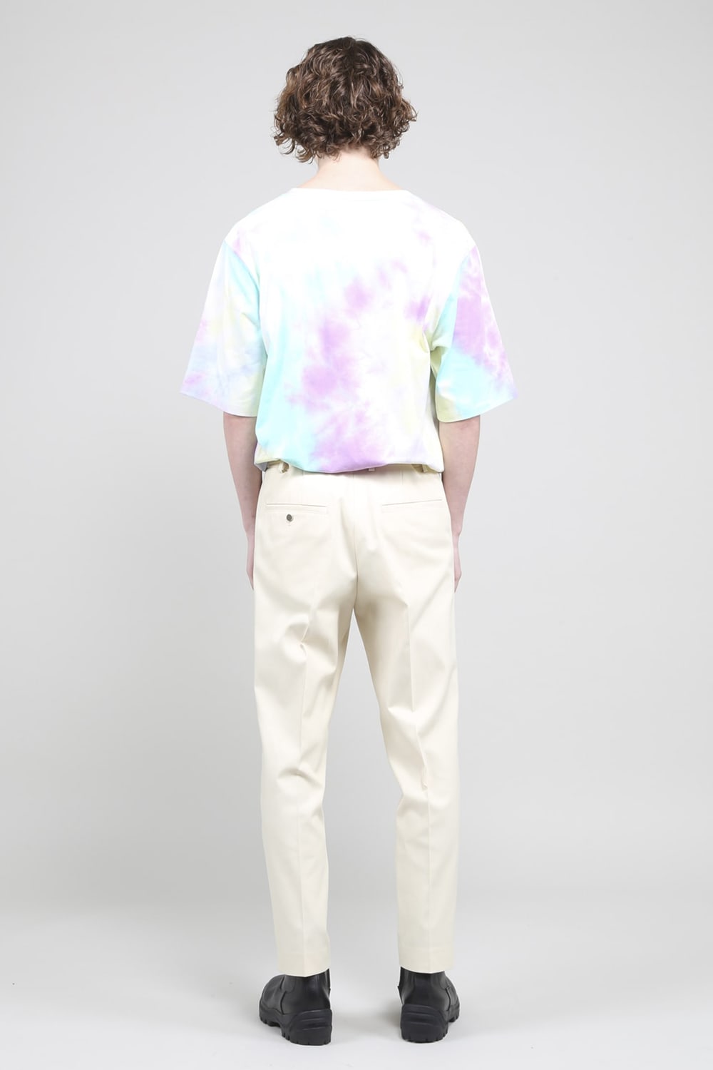 Tie Dye T Shirt AQUA GREEN MIX