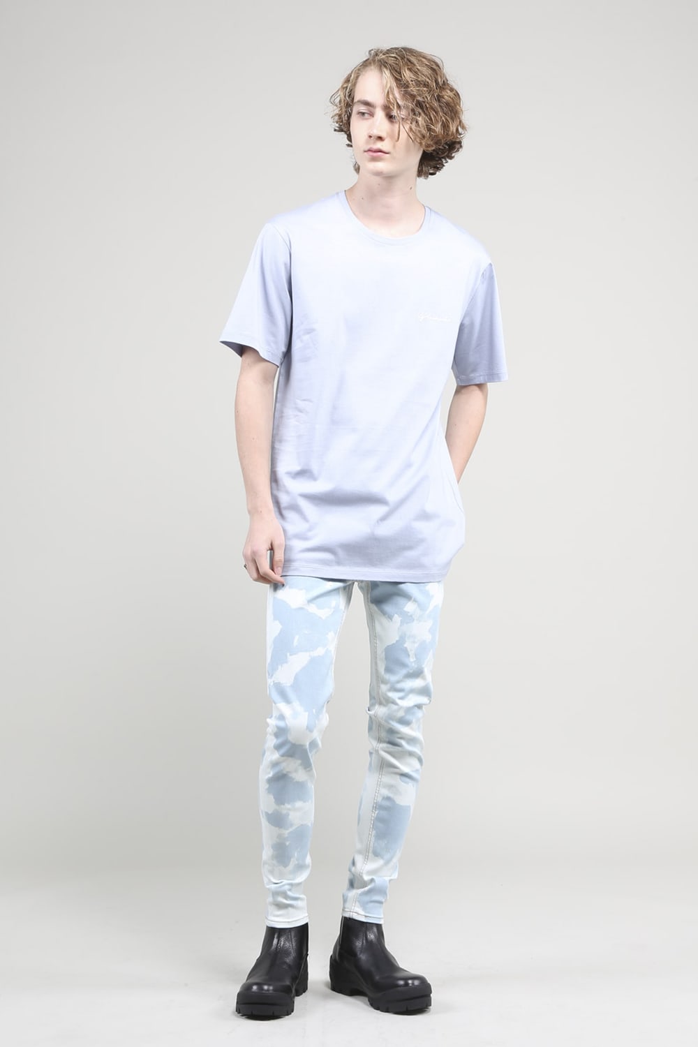 Bleach Denim Pants SAXE×OFF WHITE