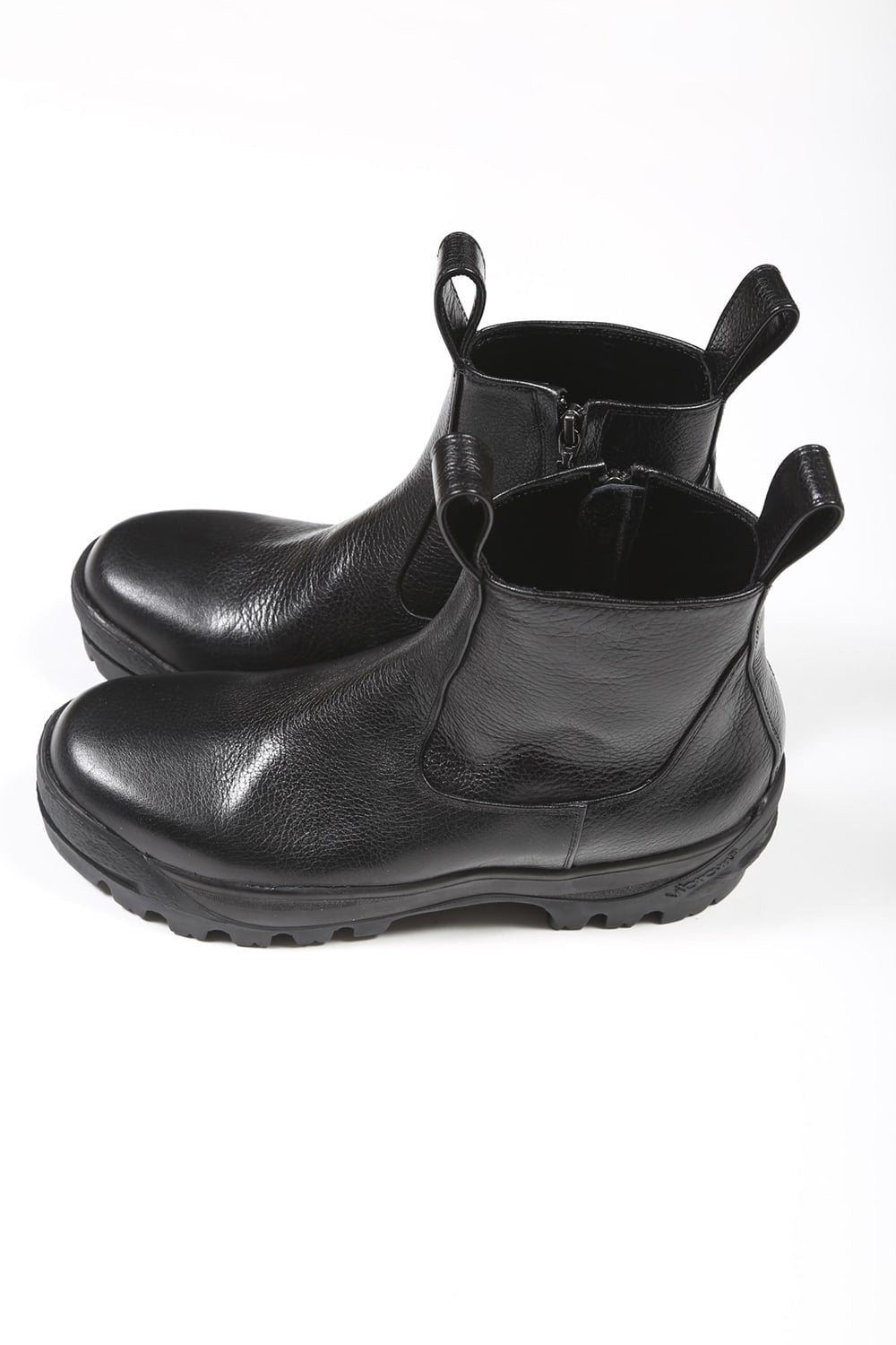 Shrink lether Tank Boots