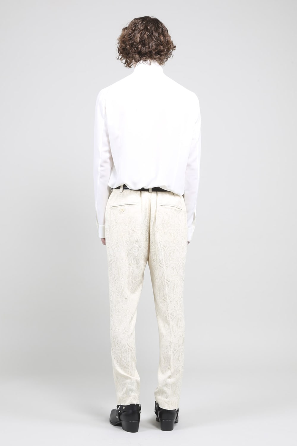 Ribbon Shirt Off White