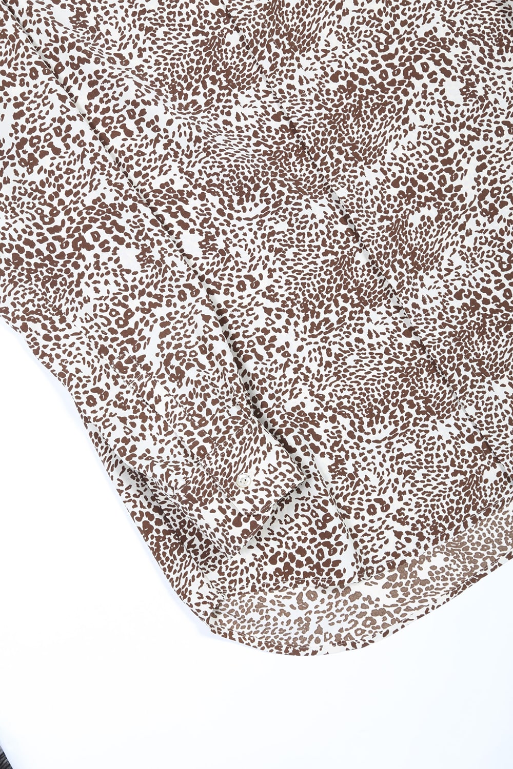 Leopard Shirt Ecru-Brown
