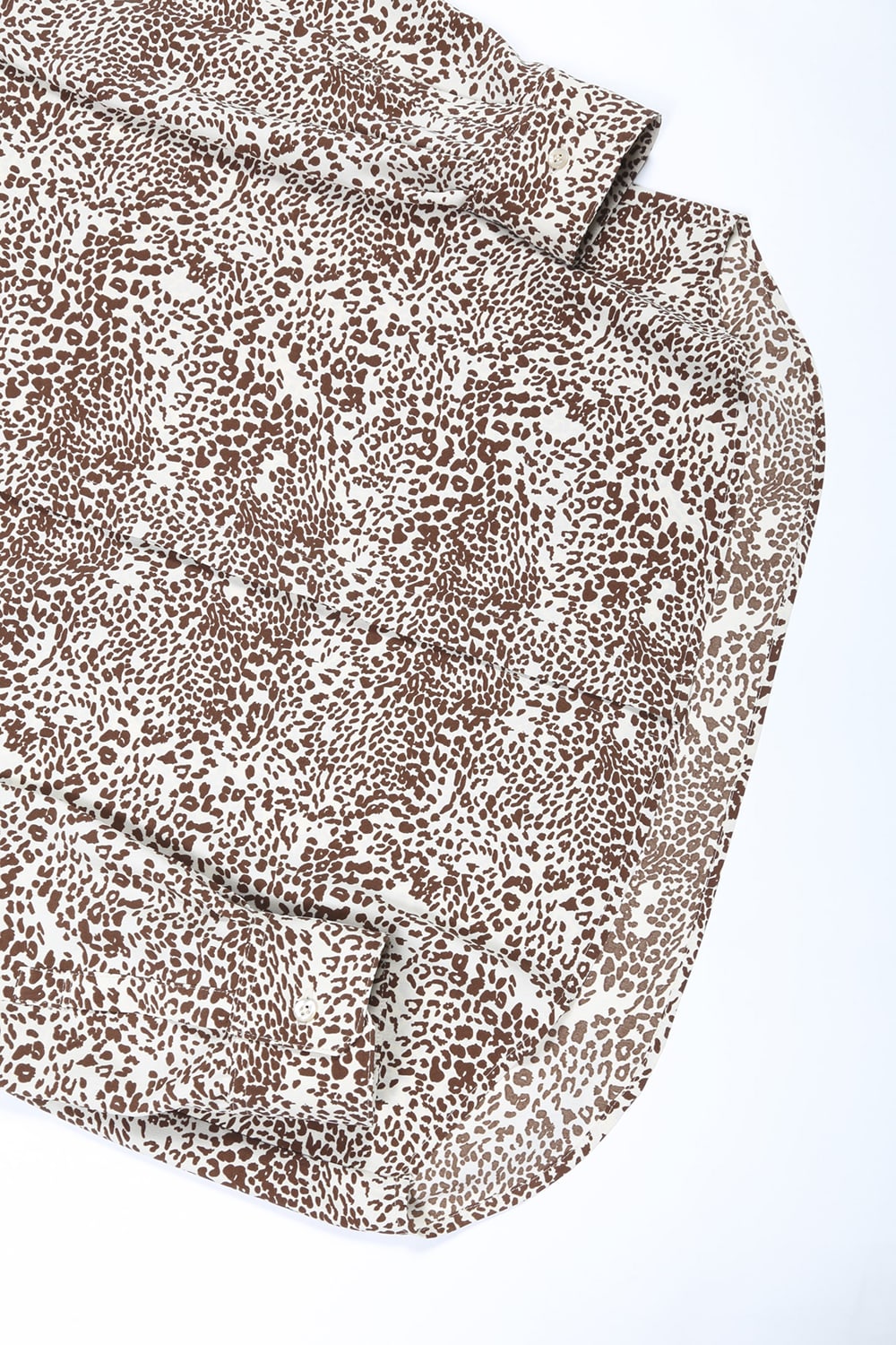 Leopard Shirt Ecru-Brown