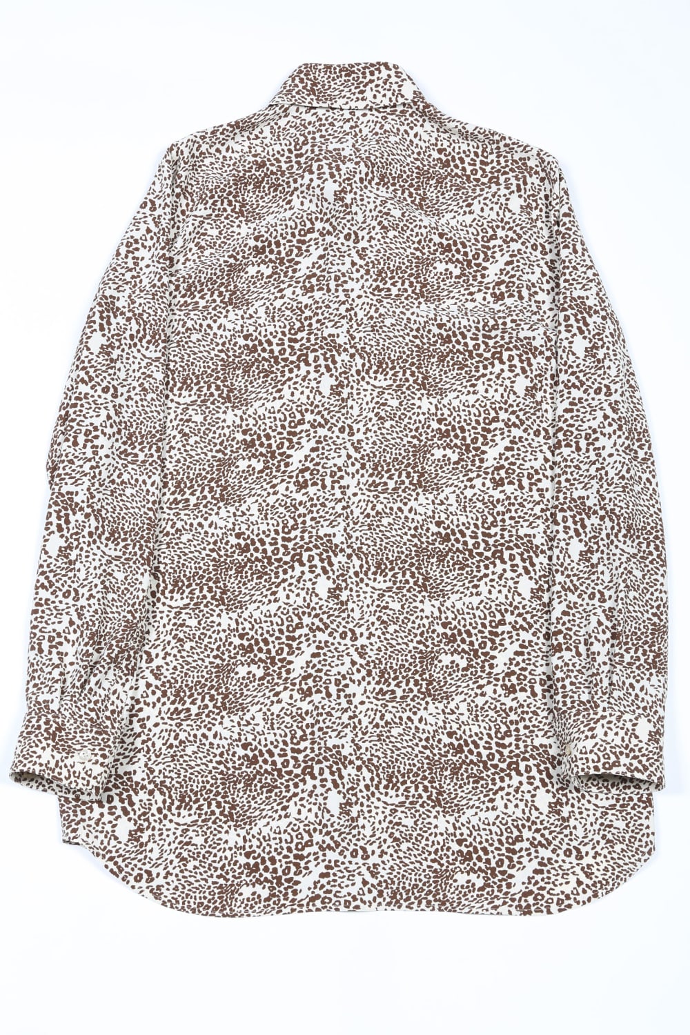 Leopard Shirt Ecru-Brown