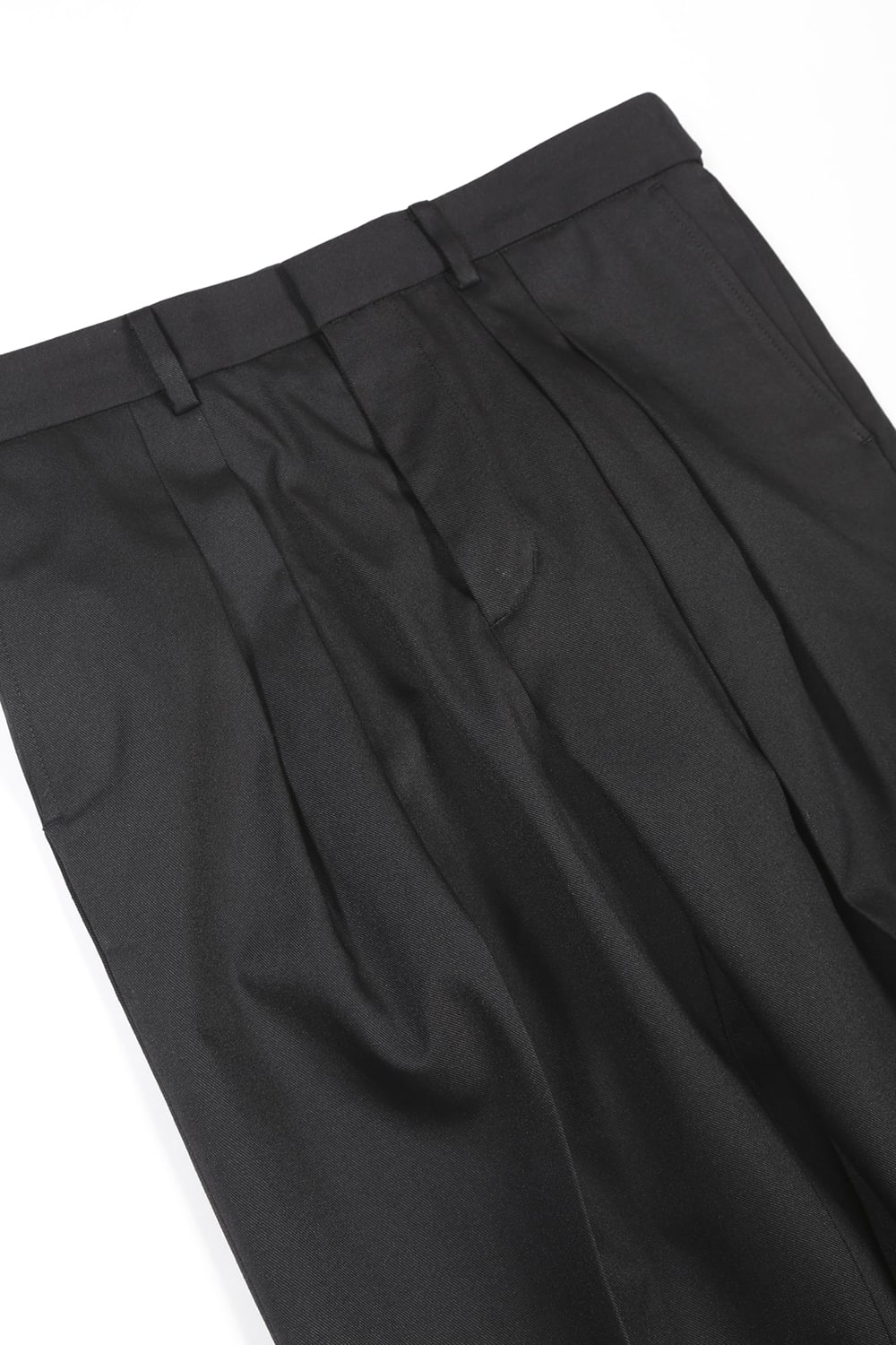 2 Tuck Pants Black