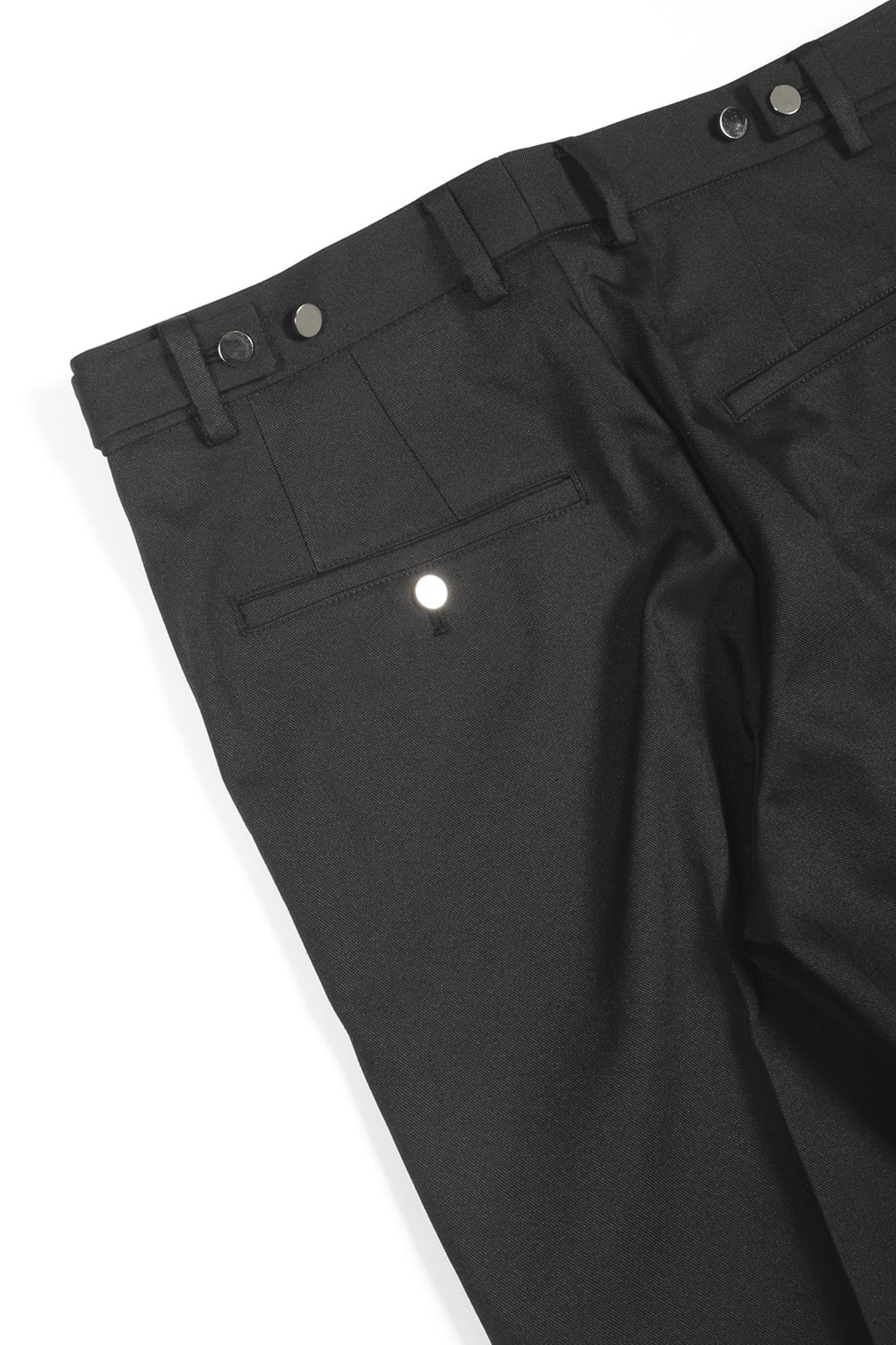 2 Tuck Pants Black