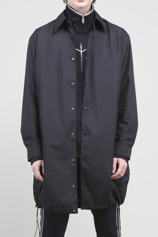 Long Coach Jacket Black