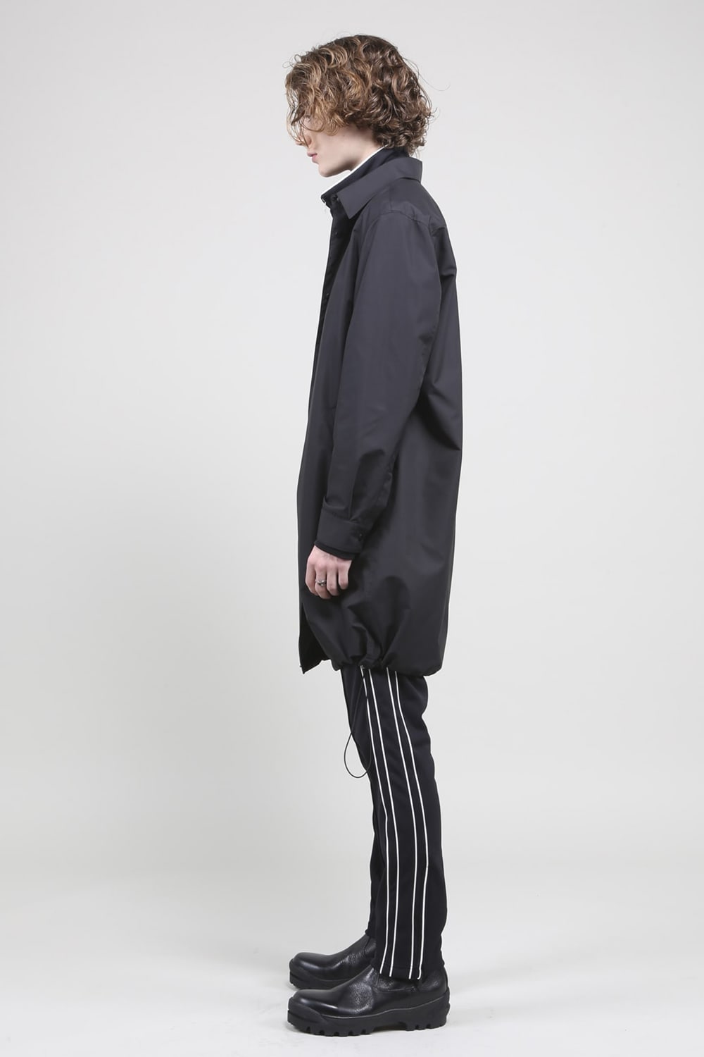 Long Coach Jacket Black